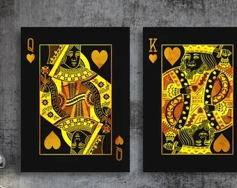 皇家赌场扑克艺术画